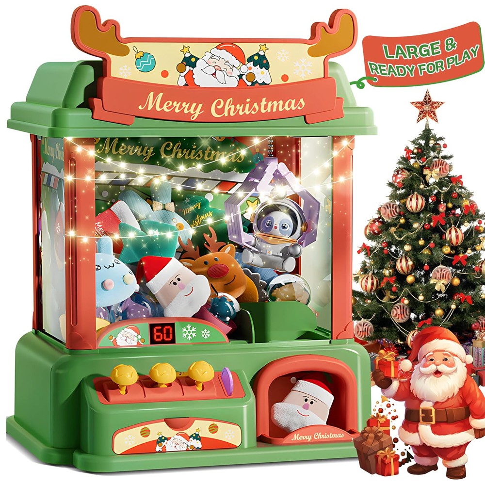 Christmas Claw Machine For Kid - Arcade Games Vending review and price