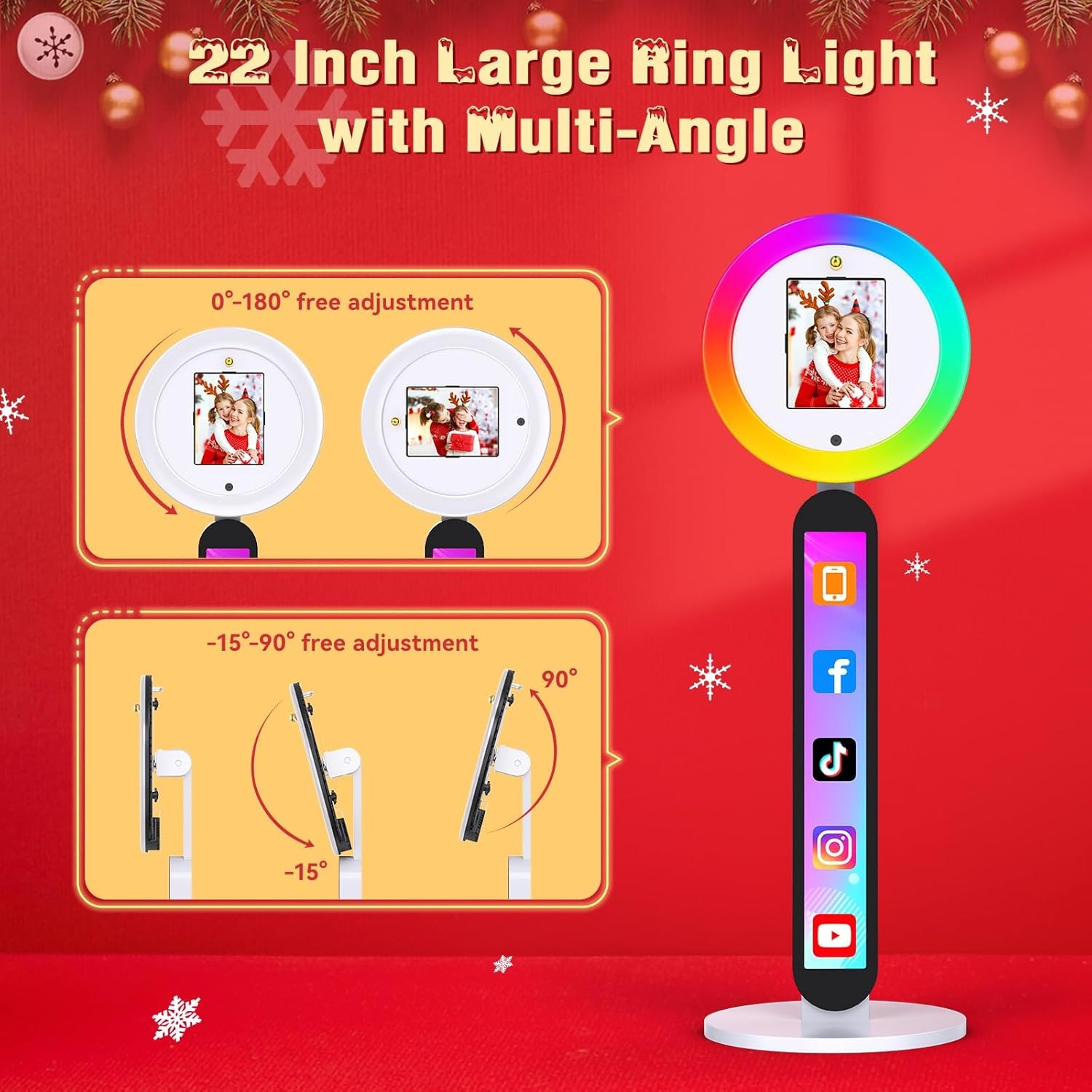 US DE Stock Portable Ipad Phot - Photo Booth Machine review and price