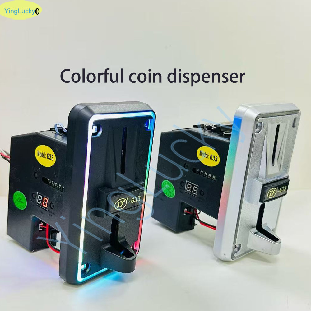 Colorful LED Multi Coin Accept - Arcade Games Vending review and price