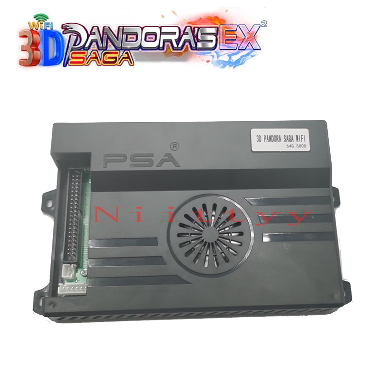 NEW 3D Pandora saga10000 in 1  - Boxing Machine Arcade review and price
