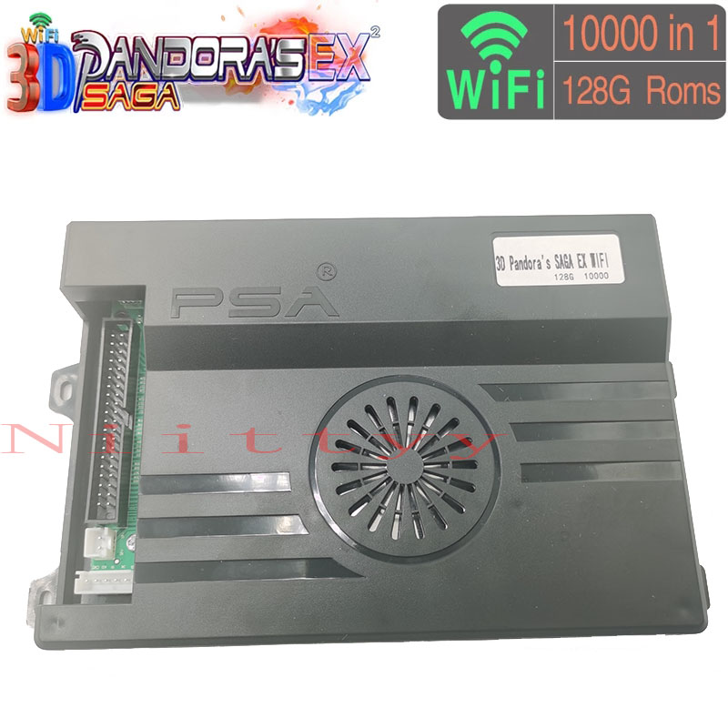 NEW 3D Pandora saga10000 in 1  - Boxing Machine Arcade review and price