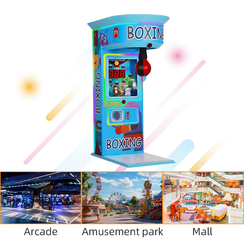 Custom Coin Operated Boxing Pu - Boxing Machine Arcade review and price