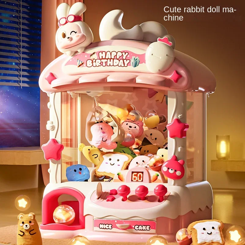 Cartoon Claw Game Machine Rabb - Coin Pusher Machine review and price