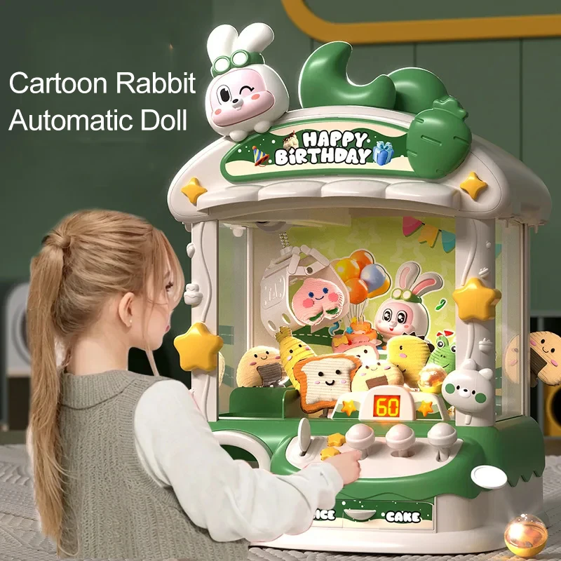 Cartoon Claw Game Machine Rabb - Coin Pusher Machine review and price