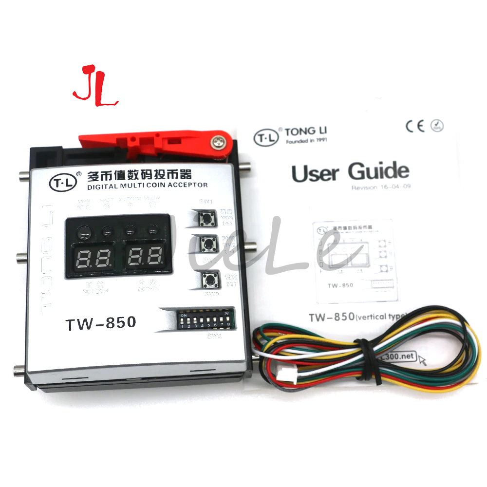 TL TW-850 Multi Coin Acceptor, - Arcade Games Vending review and price
