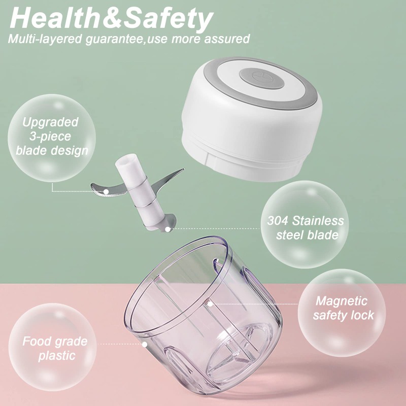 250ML Electric Garlic Grinder  - Fruit Slot Machine review and price