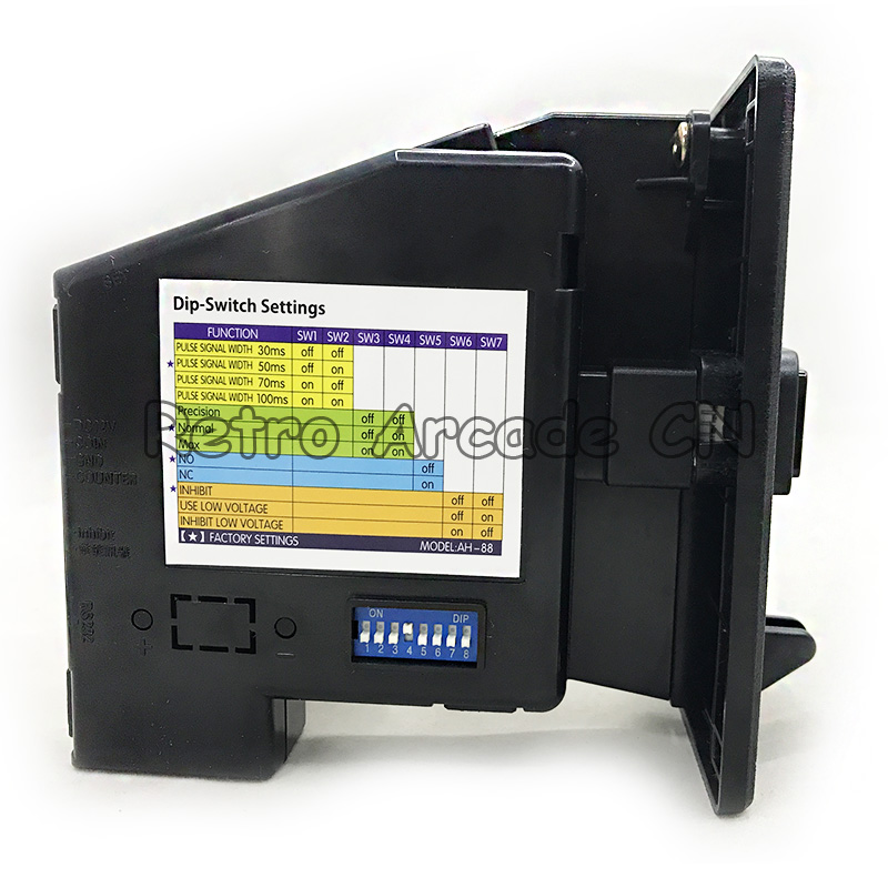CL LED Logo Multi Coin Accepto - Arcade Games Vending review and price