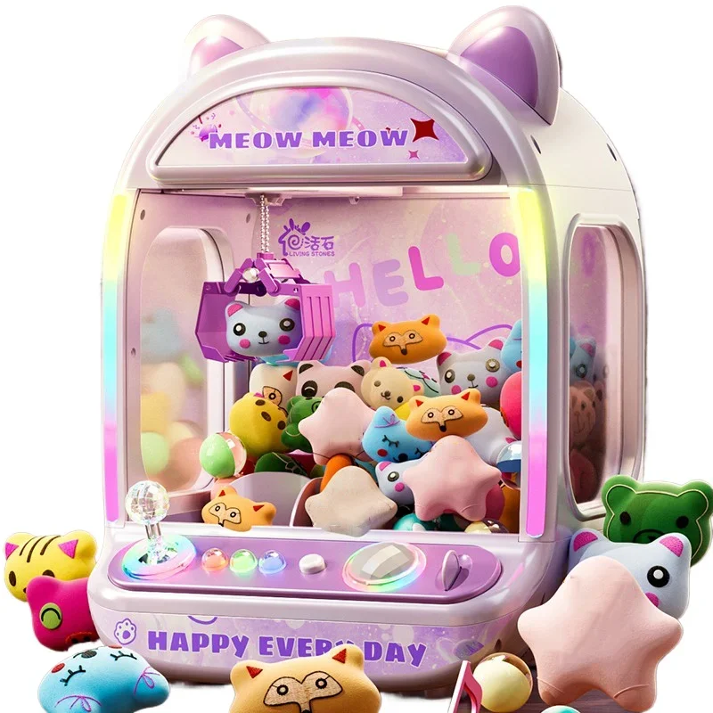 DIY Purple Automatic Doll Mach - Coin Pusher Machine review and price